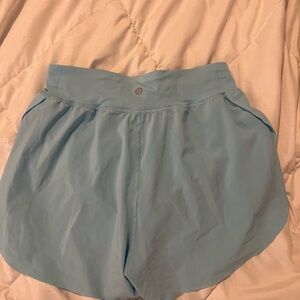 Lululemon fast and free size 2 cyan blue